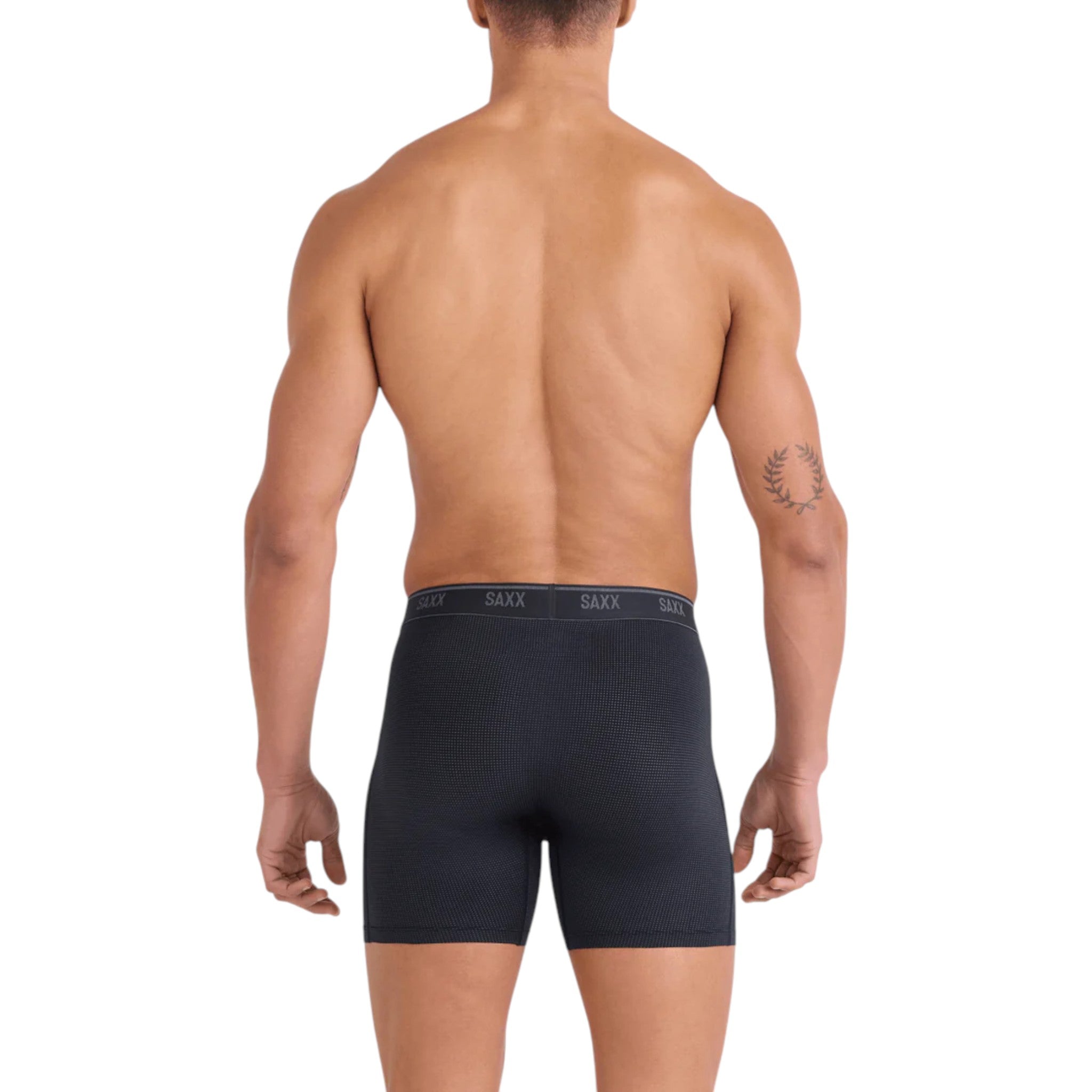 SAXX Quest Quick Dry Mesh Boxer Briefs - FERAL