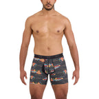 SAXX Quest Quick Dry Mesh Boxer Briefs - FERAL