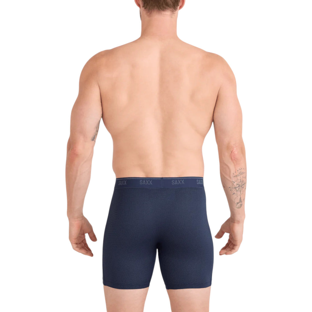 SAXX Quest Quick Dry Mesh Boxer Briefs - FERAL