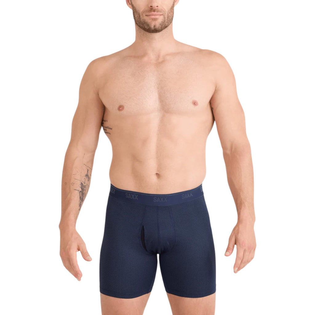SAXX Quest Quick Dry Mesh Boxer Briefs - FERAL