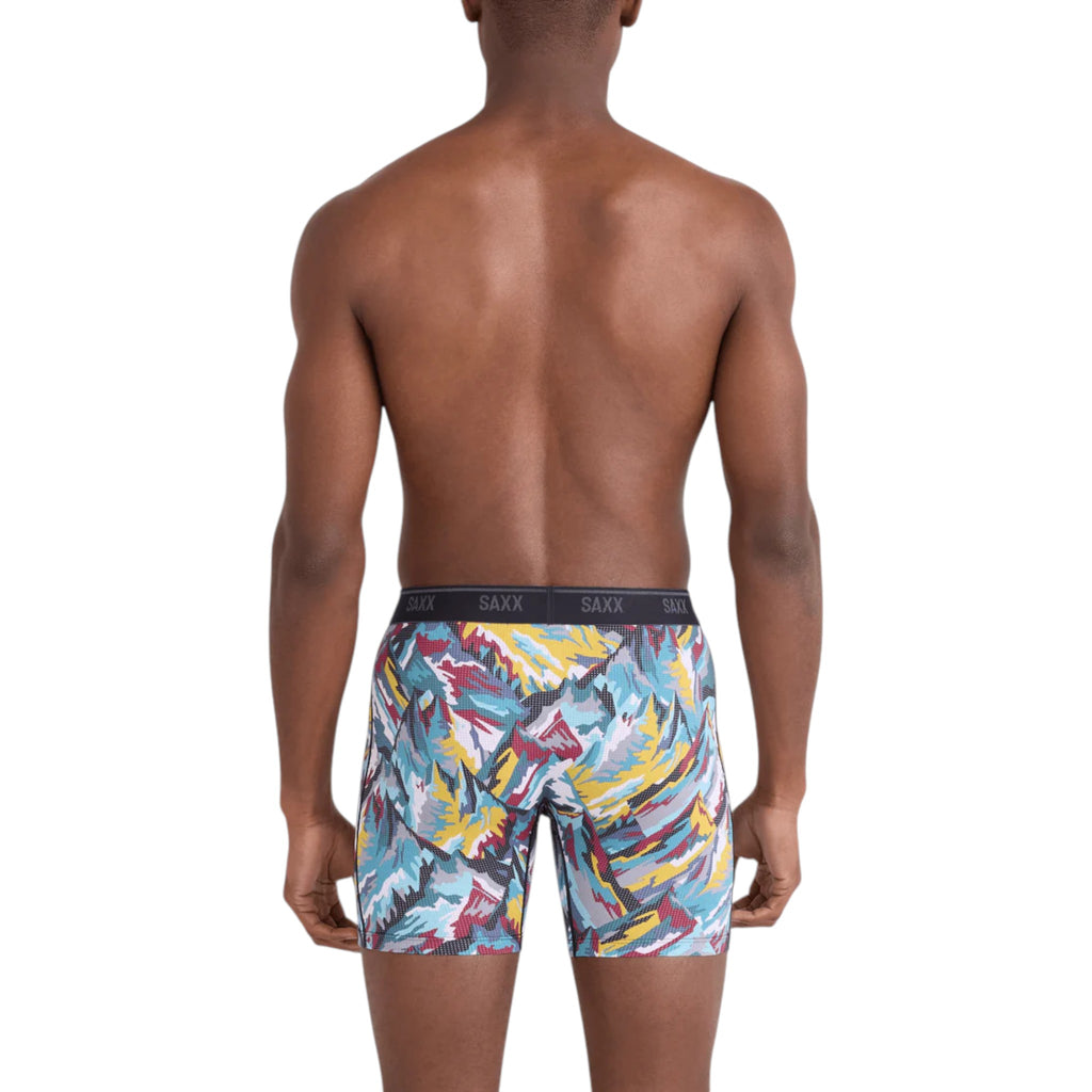 SAXX Quest Quick Dry Mesh Boxer Briefs - FERAL