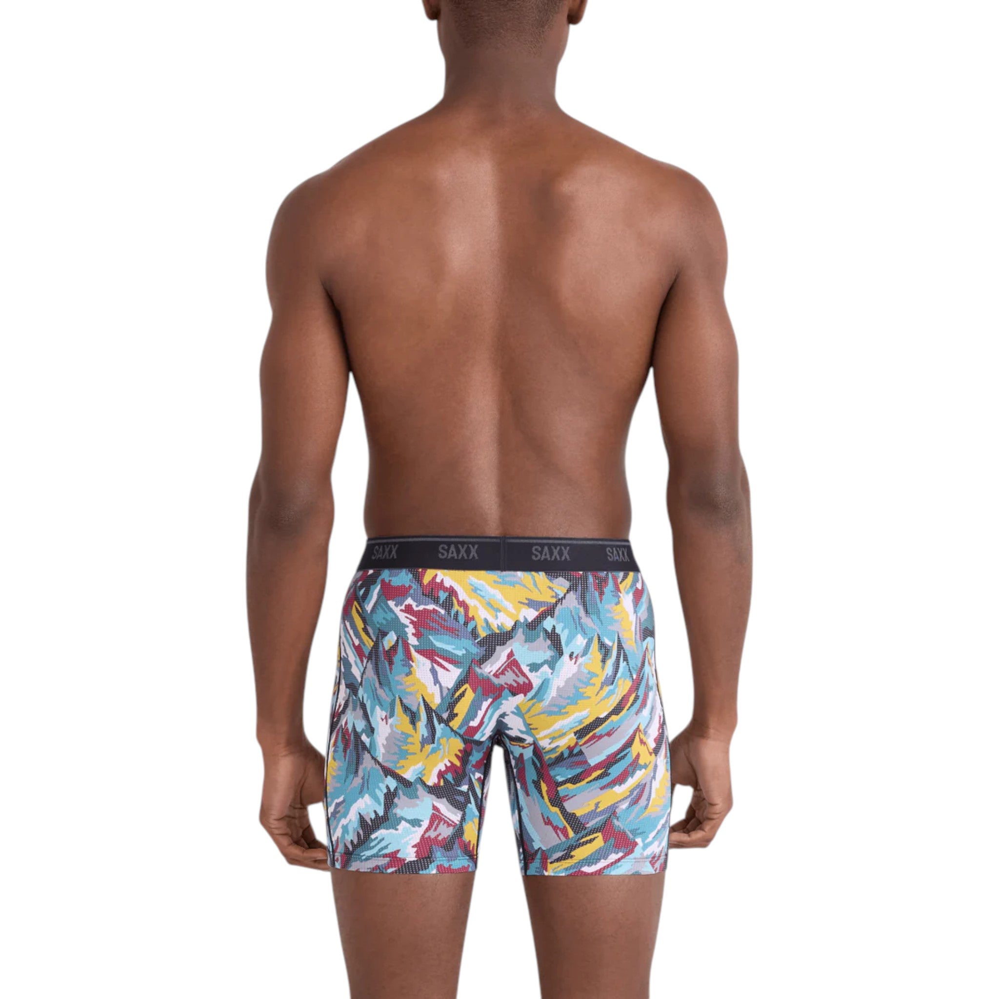 SAXX Quest Quick Dry Mesh Boxer Briefs - FERAL