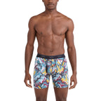 SAXX Quest Quick Dry Mesh Boxer Briefs - FERAL