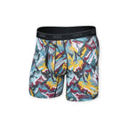 SAXX Quest Quick Dry Mesh Boxer Briefs - FERAL