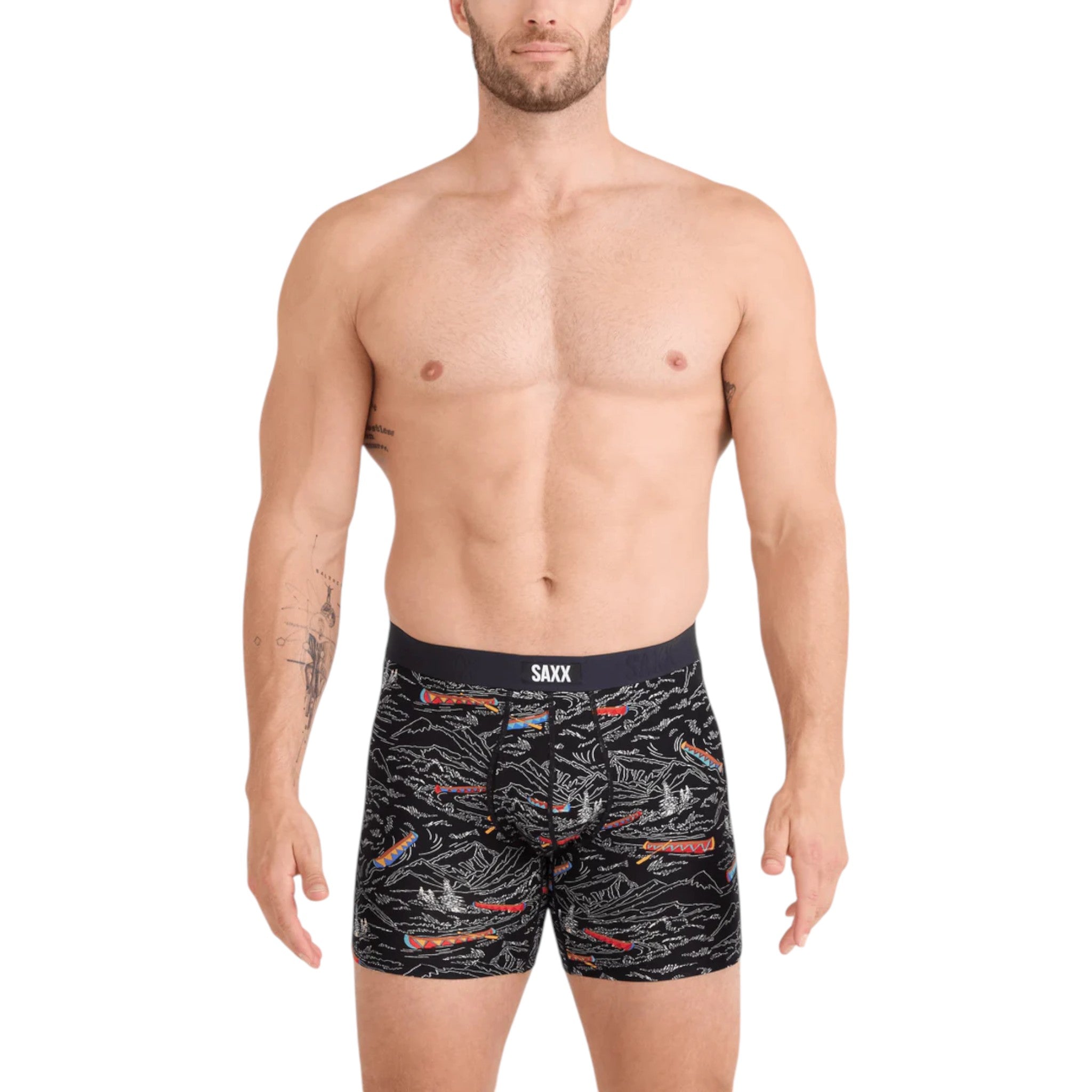 SAXX Vibe Xtra Soft Comfort Boxer Briefs - FERAL