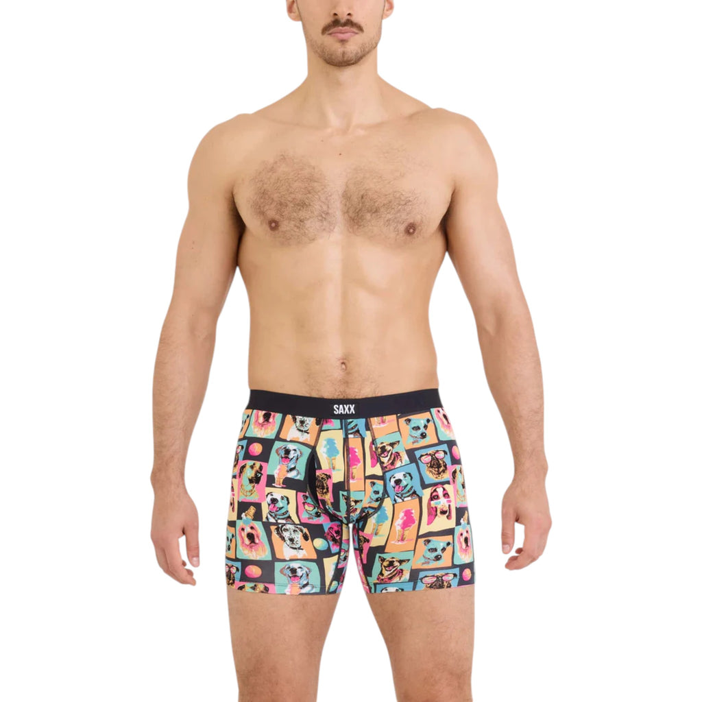 SAXX Vibe Xtra Soft Comfort Boxer Briefs - FERAL