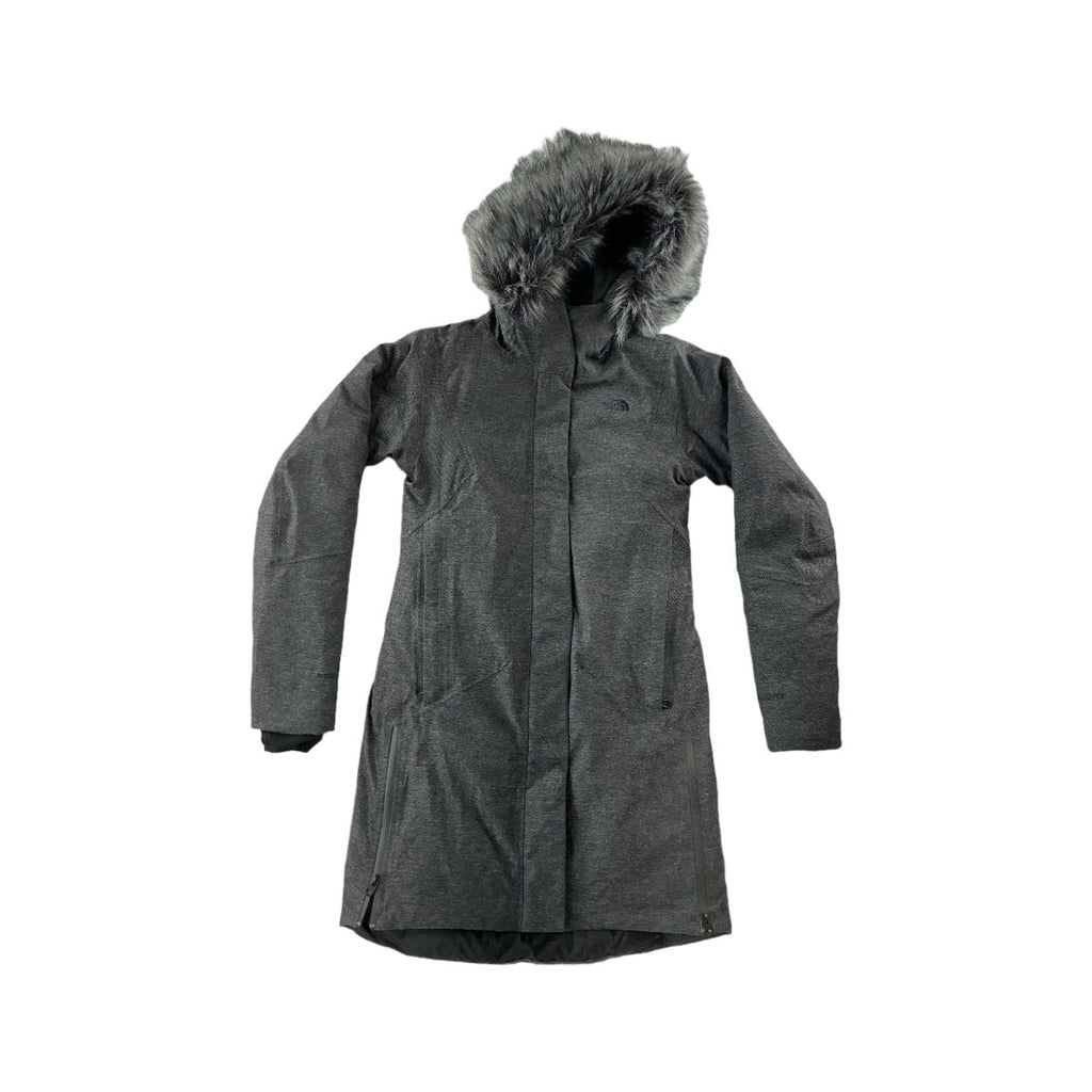 North Face Women's Defdown Parka GTX Grey XS USED - FERAL