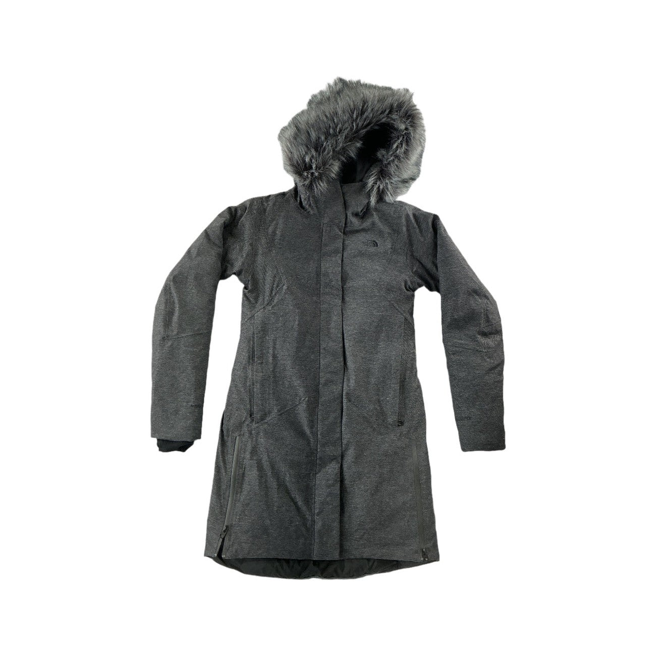 North Face Women's Defdown Parka GTX Grey XS USED - FERAL