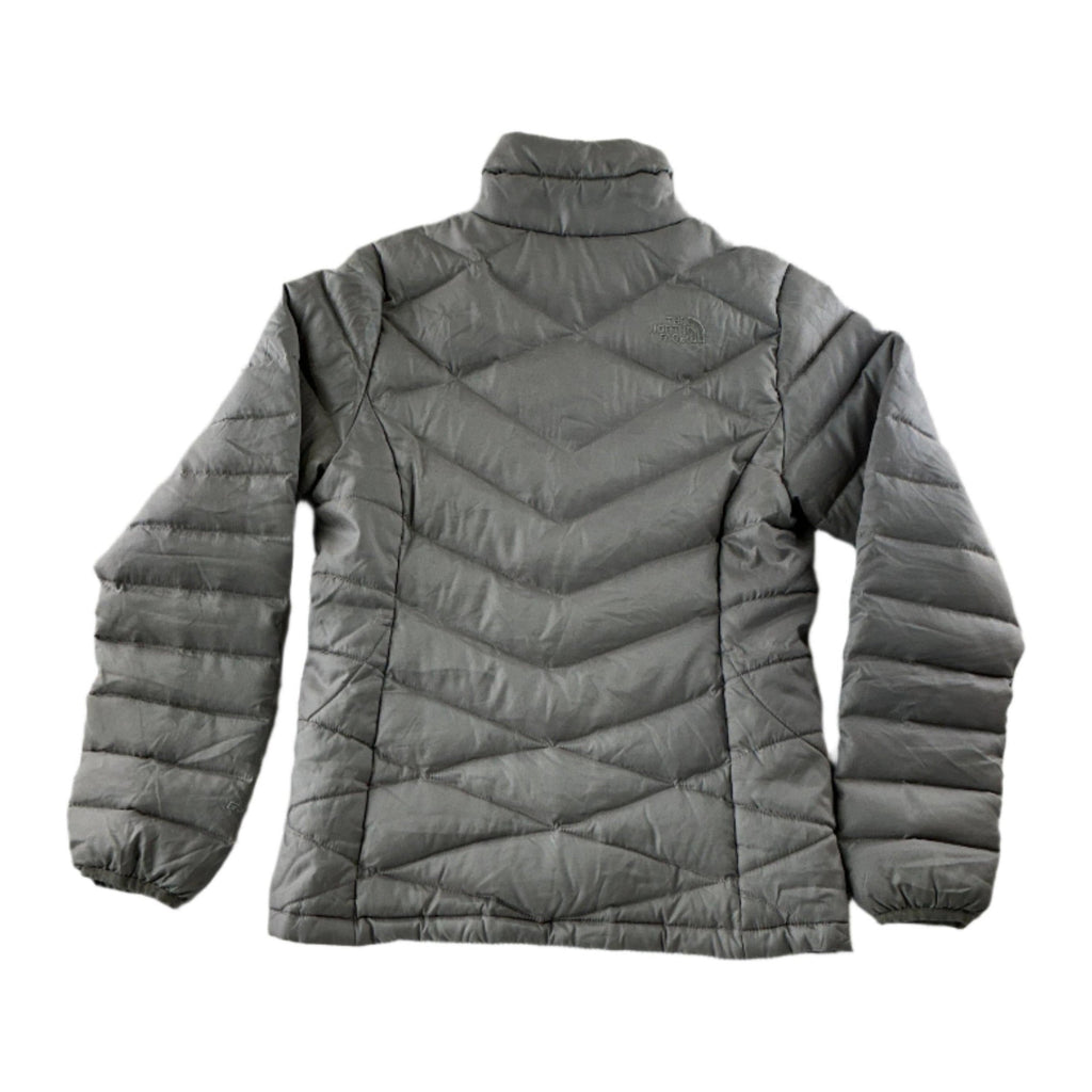 North Face Women's Down Hybrid Puffy Jacket Grey S USED - FERAL