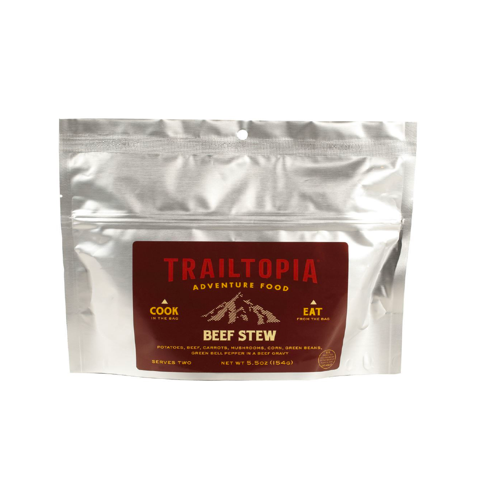 Trailtopia Beef Stew 2 Serving Dehydrated Meal