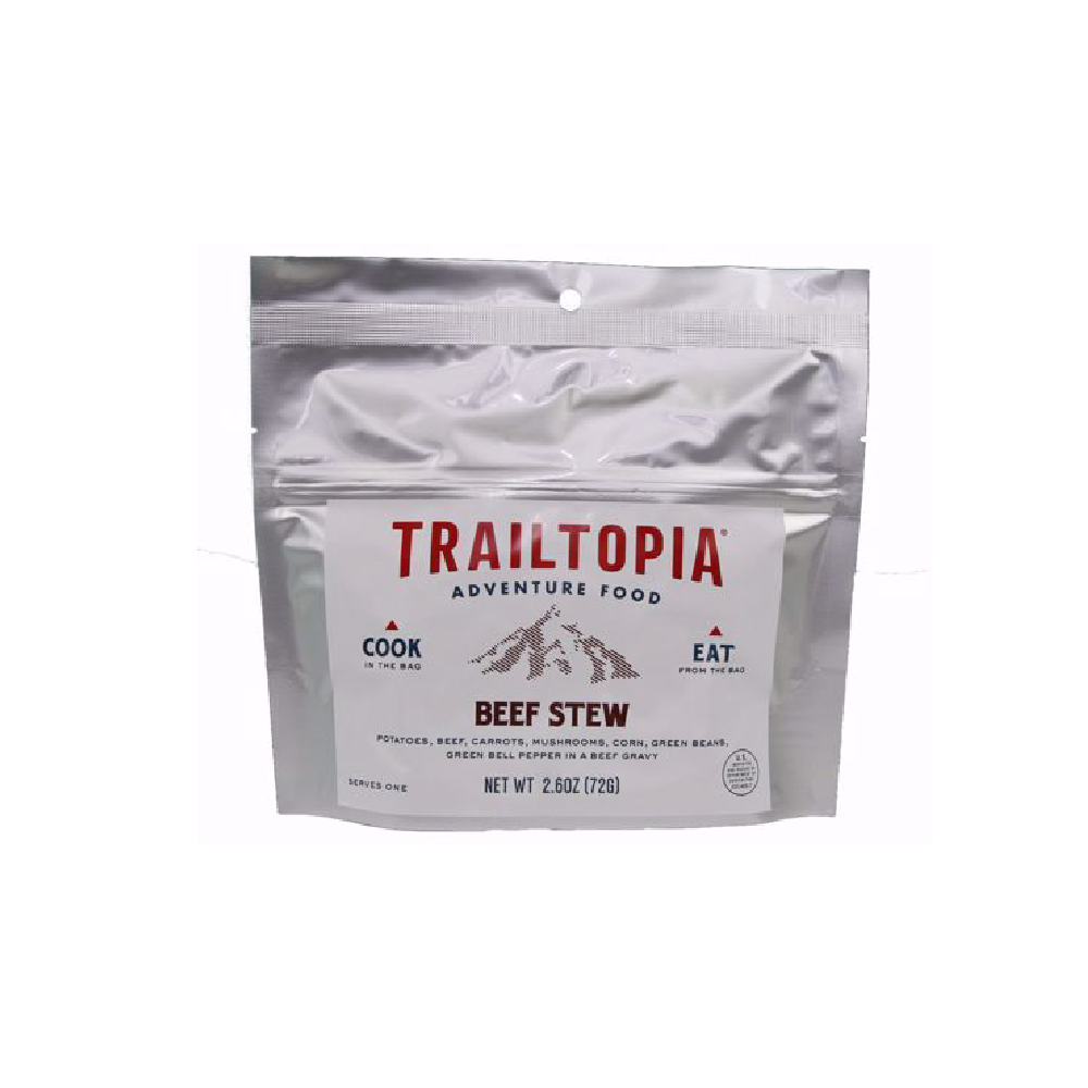 Trailtopia Beef Stew Dehydrated Food