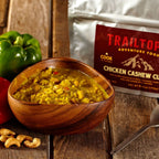 Trailtopia Chicken Cashew Curry Freeze Dried Meal 2 Serving