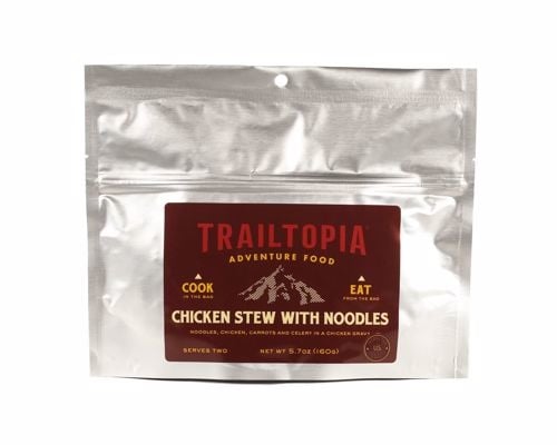 Trailtopia Chicken Stew w' Noodles Dehydrated Food