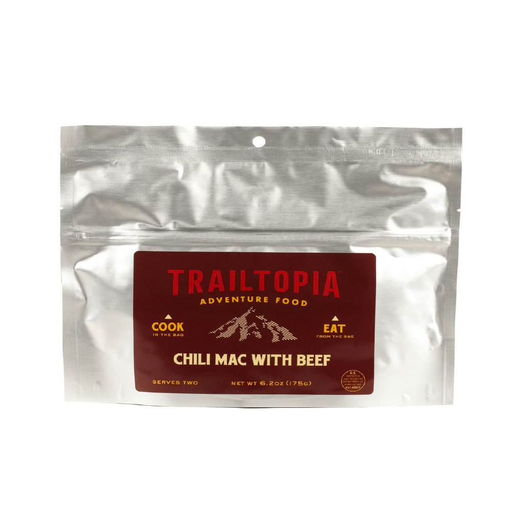 Trailtopia Chili Mac with Beef Meal 2 Servings