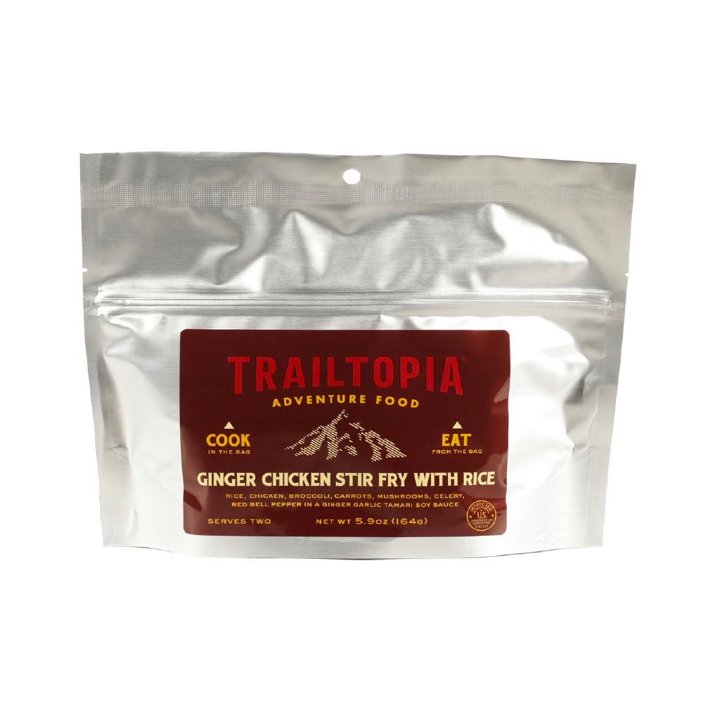 Trailtopia Ginger Chicken Stir Fry Gluten Free