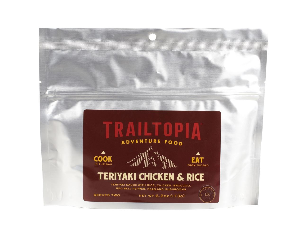 Trailtopia Teriyaki Chicken & Rice Dehydrated Food
