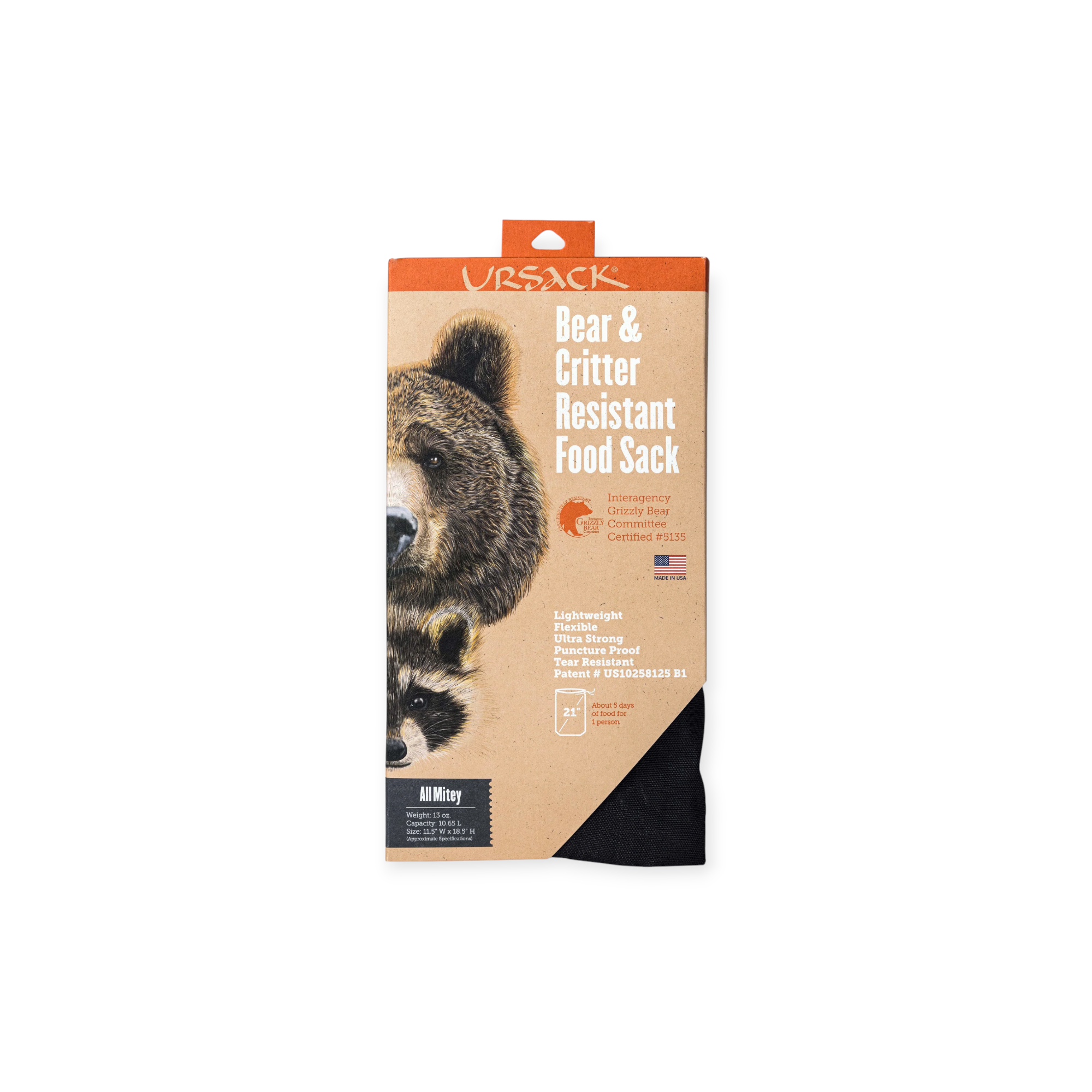 Ursack AllMitey Bear & Critter Sack - FERAL