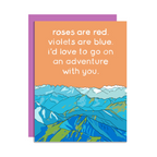 Wild Lettie Adventure With You Greeting Card - FERAL