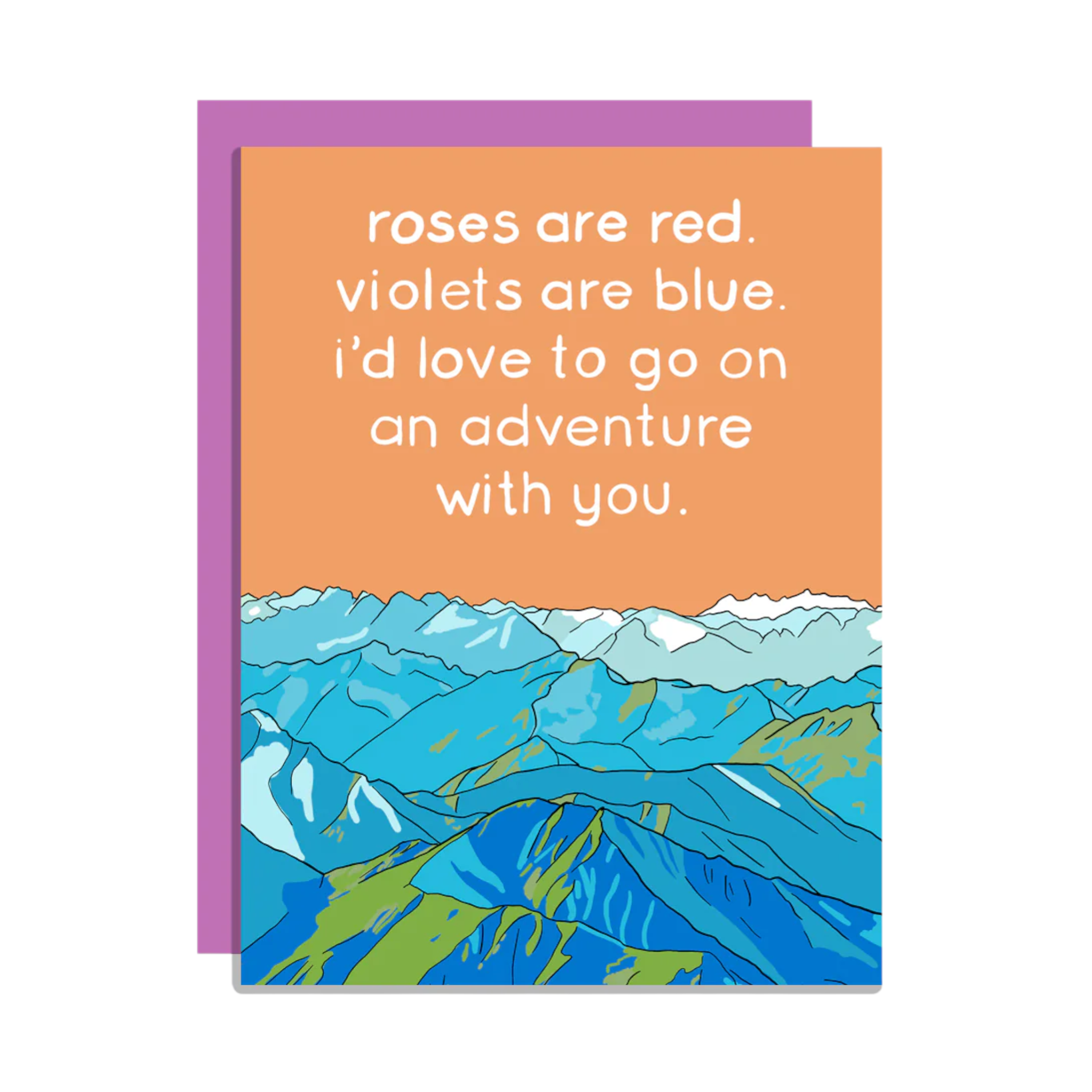 Wild Lettie Adventure With You Greeting Card - FERAL