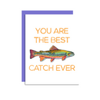 Wild Lettie Best Catch Greeting Card - FERAL