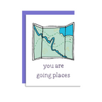 Wild Lettie Going Places Greeting Card - FERAL