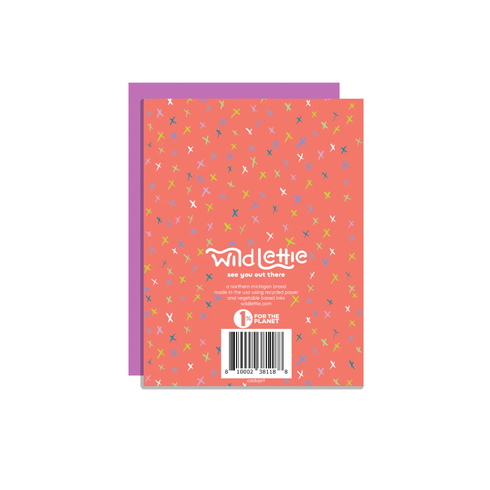 Wild Lettie Adventure Partner Greeting Card