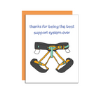 Wild Lettie Best Support Greeting Card