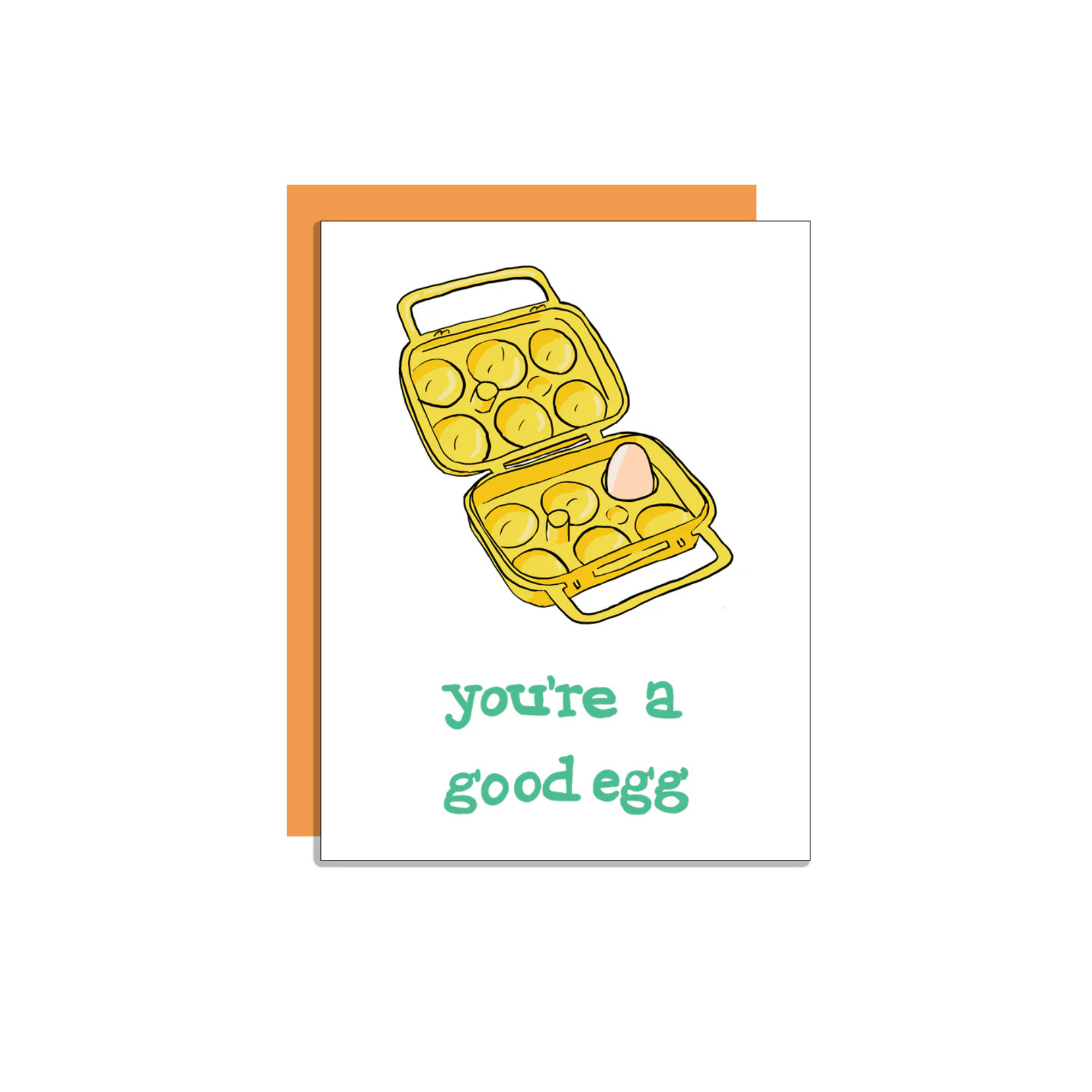 Wild Lettie Good Egg Greeting Card