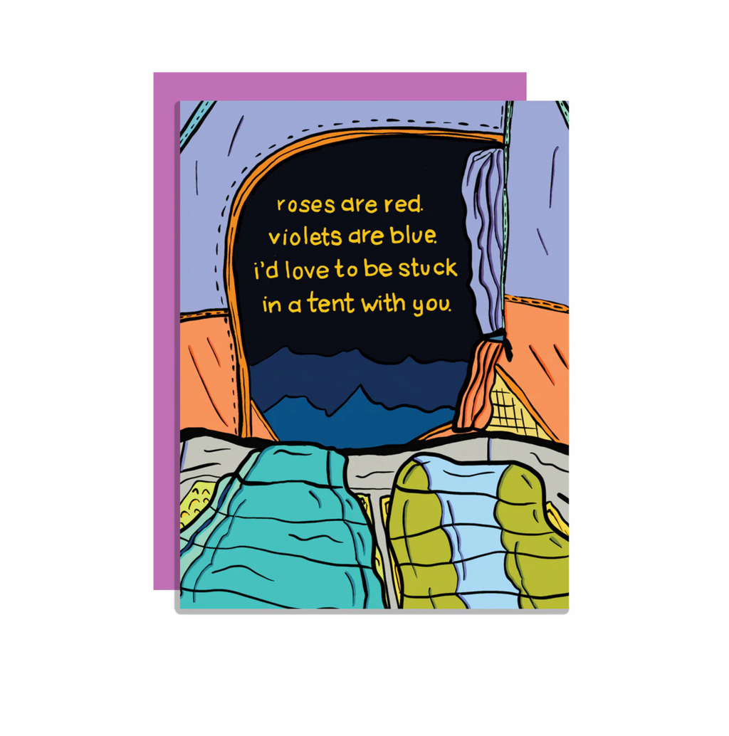 Wild Lettie Roses Are Red Greeting Card