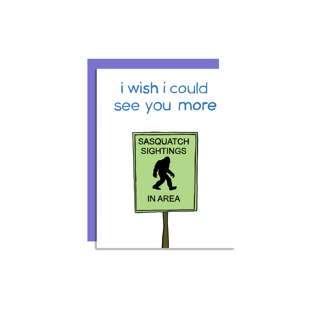 Wild Lettie See You More Greeting Card