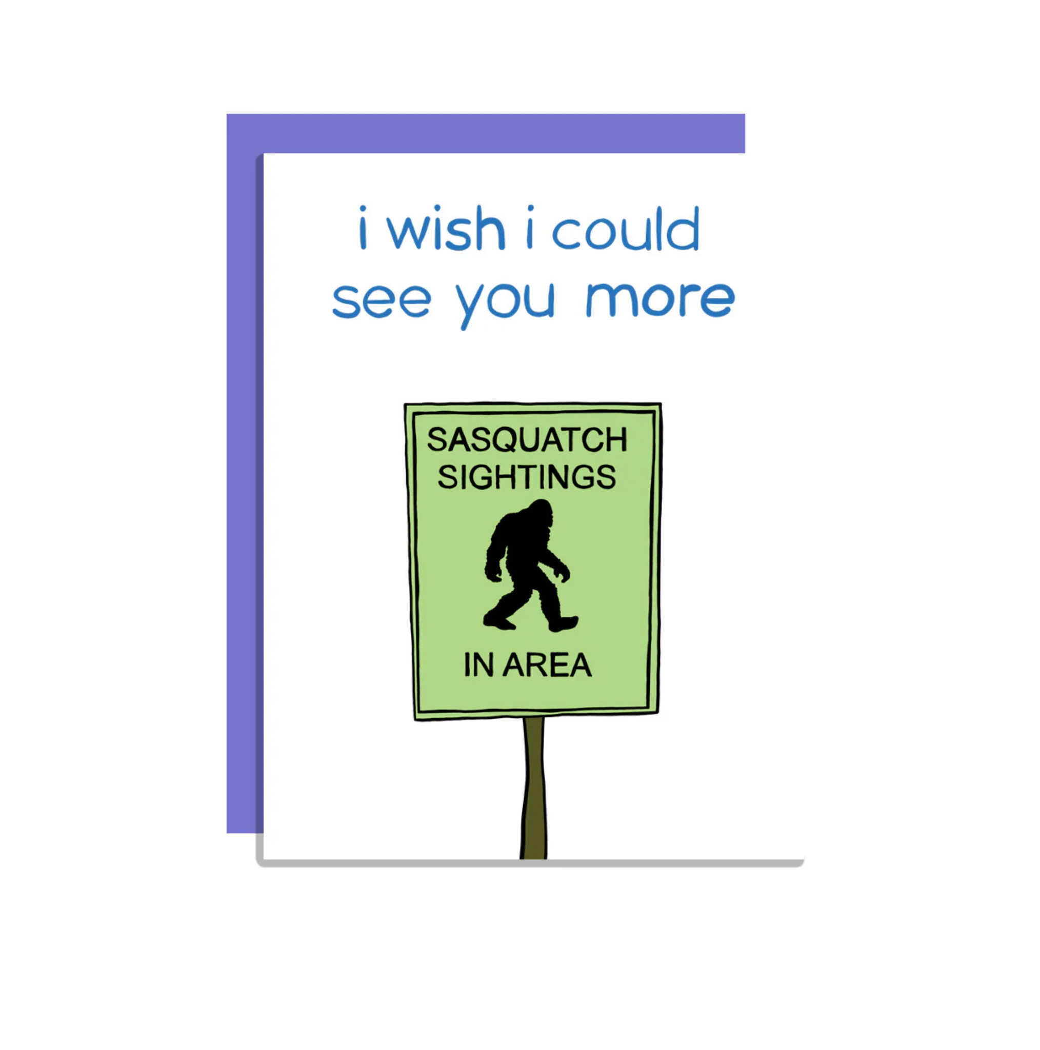 Wild Lettie See You More Greeting Card