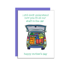Wild Lettie Still Don't Understand Greeting Card