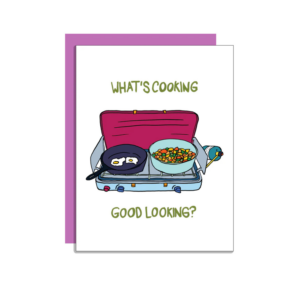 Wild Lettie What's Cooking Card Greeting Card