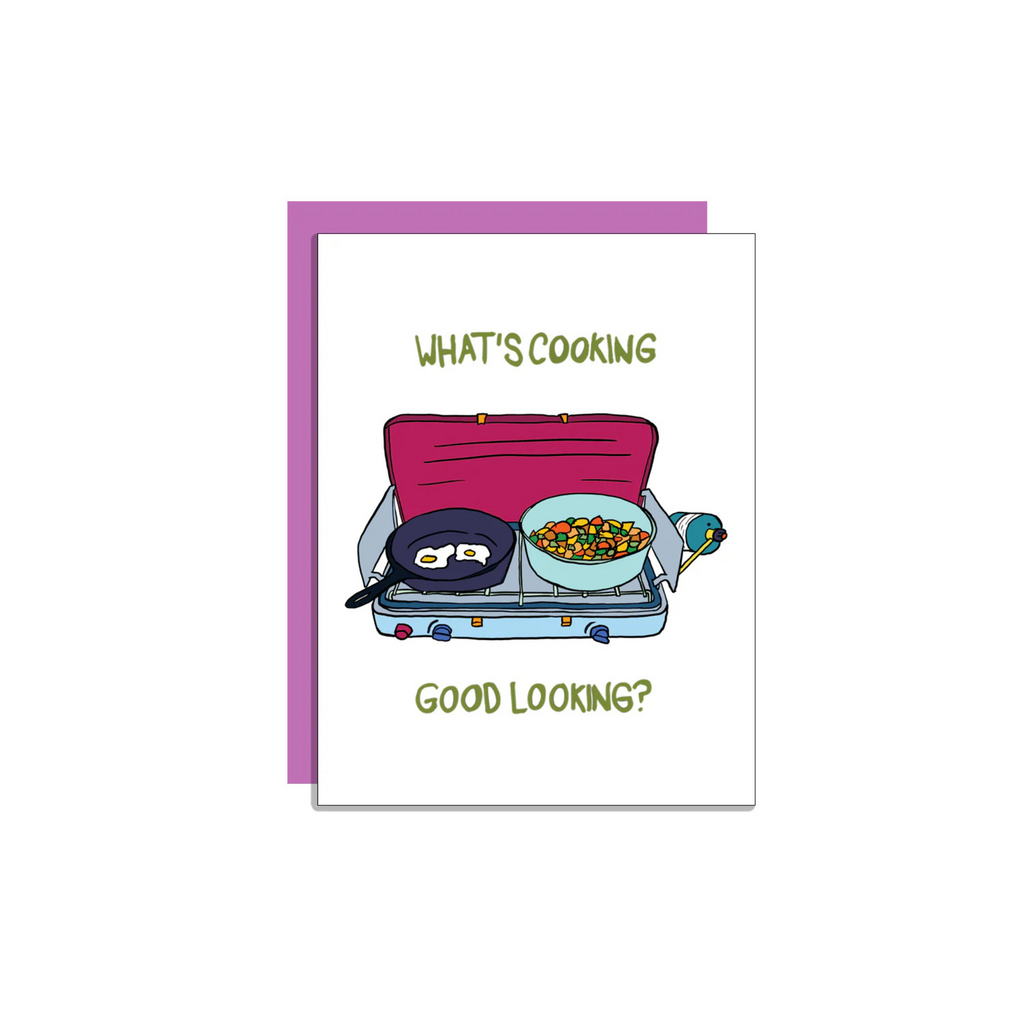 Wild Lettie What's Cooking Card Greeting Card