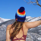 YoColorado Argyle Mountain Rainbow Beanie
