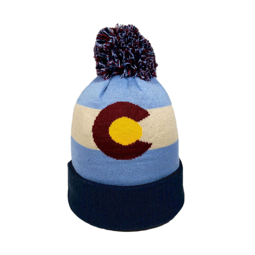 YoColorado Vintage Colorado State Flag Beanie - FERAL